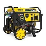 Champion Power Equipment 8125-Watt Electric Start Tri-Fuel Portable Generator with Free 3-Year Warranty