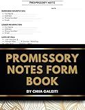 Promissory Note Form Book : Loan Agreement & Debt Repayment Templates | 60 Fillable Legal Forms for Lenders & Borrowers