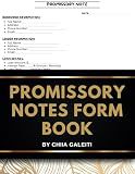 Promissory Note Form Book : Loan Agreement & Debt Repayment Templates | 60 Fillable Legal Forms for Lenders & Borrowers