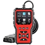 Algvmis OBD2 Scanner Diagnostic Tool, 2026 Upgraded Car Code Reader (Red)
