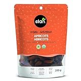 Elan Organic Sun-Dried Apricots, 7 oz, Dried Fruits, No Sulphites, No Sugar Added, Non-GMO, Vegan, Gluten-Free, Kosher, Naturally Sweet Snacks, Turkish Apricots