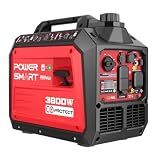 PowerSmart 3800 Watt Dual Fuel Inverter Generator for Camping or Home Use