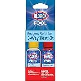 Clorox® Pool&Spa™ Swimming Pool 3-Way Water Test Kit Refill Solutions, 0.5oz (Pack of 1)