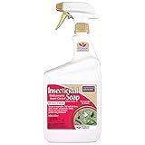 Bonide Insecticidal Soap, 32 oz Ready-to-Use Spray Multi-Purpose Insect Control for Organic Gardening Indoor and Outdoor