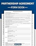 Partnership Agreement Form Book: Business Partnership Contract | 50 Forms
