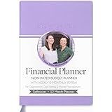 Dow Janes Planner Panda Planner Budget Planner 2026 Financial Planner – Monthly Budget Planner & Bill Payment Tracker, Expense Tracker Notebook, Budget Book, 8.5 x 11 Softcover Purple 120gsm
