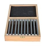 TINVHY 10-Pack 1/8In x 5In Machinist Parallel Set 0.0002In Hardened Precision Machinist Parallel Tools