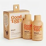 GoodEgg Organic Egg Cleaner Concentrated Refill for Farm Fresh Eggs, Food-Grade, Non-Toxic, Chicken Coop Accessories, Egg Washing Solution, USA-Made Foaming Pump, 2 Pack, As Seen On Shark Tank