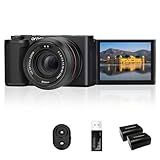 ORDRO G730 5K Mirrorless Camera 12x Optical Zoom, 3.2" Vari-Angle Touchscreen, Auto/Manual Focus for Vlogging and Photography