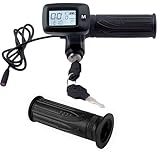 New ebike Speedometer Throttle,with M Key Button Only Replacement for Tuttio Soleil 01 for Soleil 01 Electric Dirt Bike, 48V（ Tip:No 'M,' no Buy ）