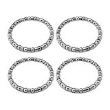 Be In Your Mind 4Pcs Electric Scooter Bearing Ball Compatible with Xiaomi M365 1S 3 Essential Pro 2 Electric Scooter Repair Parts for Steering Bearings Pair Replacement