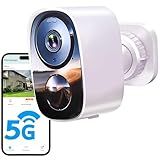 2025 Upgraded 2K Security Cameras Wireless Outdoor, Free Cloud Storage & Local SD Card Support, 1-6 Months Battery Life, Waterproof, 2-Way Talk, AI Motion Detection Spotlight Siren Alarm Camera