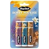 ChapStick Lip Balm Honey Nourish Flavors Honey Lavender, Honey Vanilla, Honey Brown Sugar, 3CT BC .45OZ
