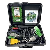 2024 Upgrade Compatible Truck Diagnostic Tool Scanner with DLA+2.0, V3 Software for Diesel Heavy Duty Trucks, Fleet Maintenance Must (with Software)