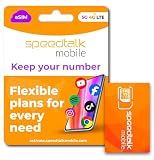 SpeedTalk Mobile - US Prepaid SIM Card | Plans from $5 to Unlimited $22 | Keep Your Phone & Number | Nationwide 5G 4G LTE Coverage