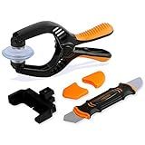 Screen Opening Tool 2 PCS Opening Pliers Cellphone Suction Cup Screen Repair Kit for Mobile Phone Tablet Laptop