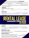 Rental Lease Agreement Forms Book: 60 Forms | Month To Month Tenancy Agreement Forms.
