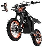 Tuttio Soleil01 Electric-Dirt-Bike for Teens Adults, 14"/12" Fat Tire 2000W 37MPH Electric-Motorcycle with 48V 21AH Battery Ebike 200NM Hydraulic Brakes Mountain Off-Road EBike