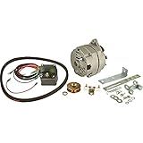 Complete Tractor New Alternator for Generator Conversion Kit Compatible with/Replacement for Early Ford Tractor | 1939-1951 Tractor Models 8N, 2N and 9N,Black