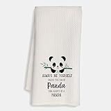 Mancheng-zi Panda Gifts, Cute Panda Kitchen Towels, Panda Gifts for Panda Lovers Girls Women, Cute Panda Decorative Hand Towels Dish Towels, Panda Decor for Kitchen Bathroom, 16x24 Inches
