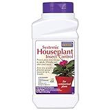 Bonide Systemic Houseplant Insect Control, 8 oz Ready-to-Use Granules for Indoors and Outdoors, Protects Plants from Insects