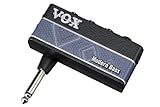 Vox amPlug 3 Modern Bass Headphone Bass Amplifier w/ 2 Channels, Stereo Effects, Built-in Rhythms, and Aux in Jack