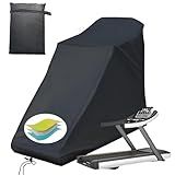 Treadmill Cover, Running Machine Cover, Oxford Cloth Waterproof Dustproof Exercise Equipment Protect with Drawstring and Storage Bag For Outdoor Indoor Gym Treadmill