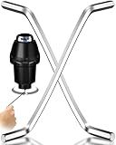 2PCS Garbage Disposal Wrench, Upgrade Steel Allen Wrench Tool with Extended Grip, Compatible with InSinkErator, Waste King, Moen Garbage Disposals tool to Unjam Unclog Kitchen Sink