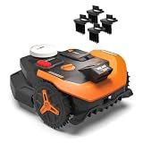 WORX Robot Lawn Mower for 1/4 Acre, Wire-Free with Brushes