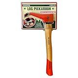 FORESTER Pickaroon Logging Tool 16in | USA Hickory Handle | Hookaroon Logging Tool | Log Roller Tool & Forestry Tools for Dragging and Stacking Logs