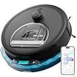Lefant Robot Vacuum and Mop, Smart Mapping and Obstacle Avoidance, Tangle-Free Pet Hair, 2.4G/5G WiFi App Control, Slim Design for Wider Coverage, Carpet Detection, M330 Pro