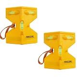 Firecore 2Pcs Fence Post Level, Magnetic Post Leveler Tool 4x4