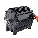 Electric Brushless DC Motor 72V 5000W Peak 8000RPM Heatsink Housing