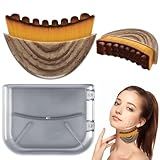 New Lymphatic Contour Face Brush,Lymphatic Drainage Massager for Chin & Neck,Ultra-Soft Bristles Suitable for All Skin Types,Portable Ergonomic Beauty Tool with Travel Case（1 Pcs）