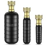 Fosenlion 3 Pcs Drain Bladder Kit, Drain Cleaning Bladder Fits 1" to 6" Pipes, Rubber Drain Bladder Unclogger for Bathroom Sinks, Showers, Swimming Pool Drains, Kitchen Sinks and Main Drains