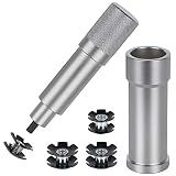 CyclingDeal Bike Bicycle Fork Star Nut Setting Installer - Install Tool with 2 Sizes 1" and 1-1/8' Star Nuts