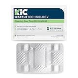 KICTeam - Waffletechnology® Cleaning Cards for Card Reader Payment Machines (10 Cards) - Presaturated with Quick Drying Solution