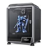 Creality K1C 3D Printer, 2024 New Version 3D Printers with 600mm/s Fast Printing Speed, Support Carbon Fiber Filament 300℃ High-Temp Print, Auto Leveling and Clog-Free Direct Extruder