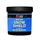 JobSite Snow Shield Waterproof Beeswax - Original Formula - Leather Protector - 6 oz