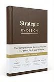 Business Planner for Entrepreneurs – Undated A5 with Strategic Quarterly Planning pages, Monthly Tracking & Guided Reflection| Strategic By Design In Linen [Brown]