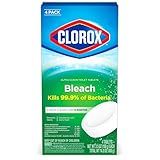 Clorox Ultra Clean Toilet Tablets Bleach 4 Count, 3.5 Ounces Each (Package May Vary)