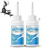 2 Pcs Elliptical Exercise Machine Lubricant, Lube Apply to Under Desk Ellipse Leg Exerciser for Home, Electric Seated Foot Pedal Exerciser, Reduce Nosie & Keep Machine Running Smoothly
