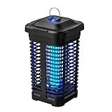Bug Zapper,4300V 20W AoliGer Electric Outdoor Indoor Mosquito Killer Mosquito Trap Fly Zapper Insect Killer with Light Sensor, 2300 Sq.Ft Coverage