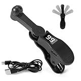 Smart Phone Auto Clicker, Speed-Adjustable Mobile Phone Screen Autoclicker Likes Tap with Anti-Slip Clip Universal Fast Click Tool for Short Videos Live Stream Social Media Tasks Game(Black)