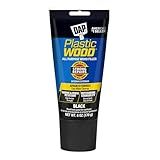 DAP Plastic Wood All Purpose Latex Wood Filler, Black, 6 oz (7079800587)