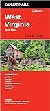 Rand McNally Easy to Read: West Virginia State Map
