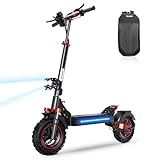 iScooter Electric Scooter Adults, 1000W Motor Up to 28 MPH Top Speed & 40 Miles Long Range E Scooter, 11" Off-Road Pneumatic Tire Scooter for Adults