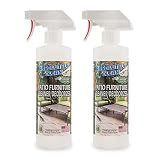 Amazing Patio Furniture Cleaner - Natural Enzymes Easily Remove Dirt, Bird Droppings, Food Stains and More from Your Outdoor and Patio Furniture - USA Made