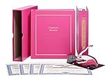 LLC Kit (Pink) - Binder, Slipcase, Operating Agreement, Membership Certificates, Index Tabs & Company Seal