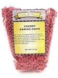 Cherry Baking Chips, Bulk Size, (1 lb. Resealable Zip Lock Stand Up Bag)